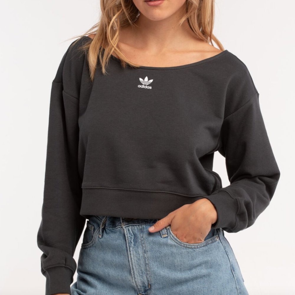Adidas | Slouchy Crew Sweatshirt - Picture 1 of 8